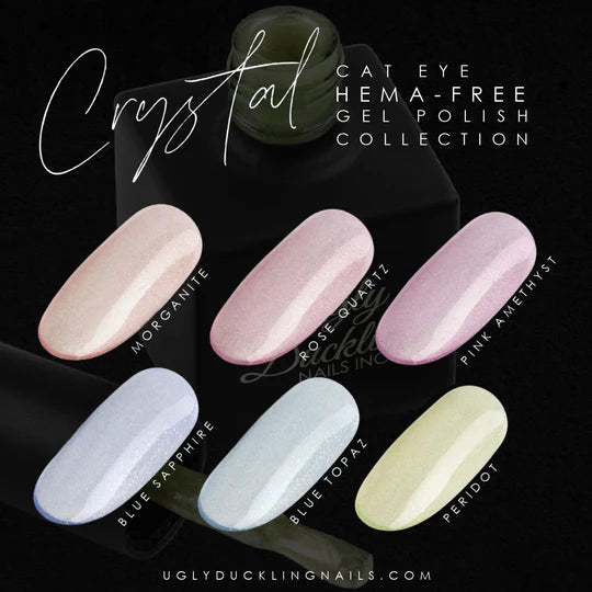 Ugly Duckling Cat Eye Gel Polish (HEMA-Free) - Blue Topaz