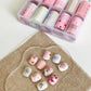 CNBS Transfer Foil - Pink Nail Art Designs