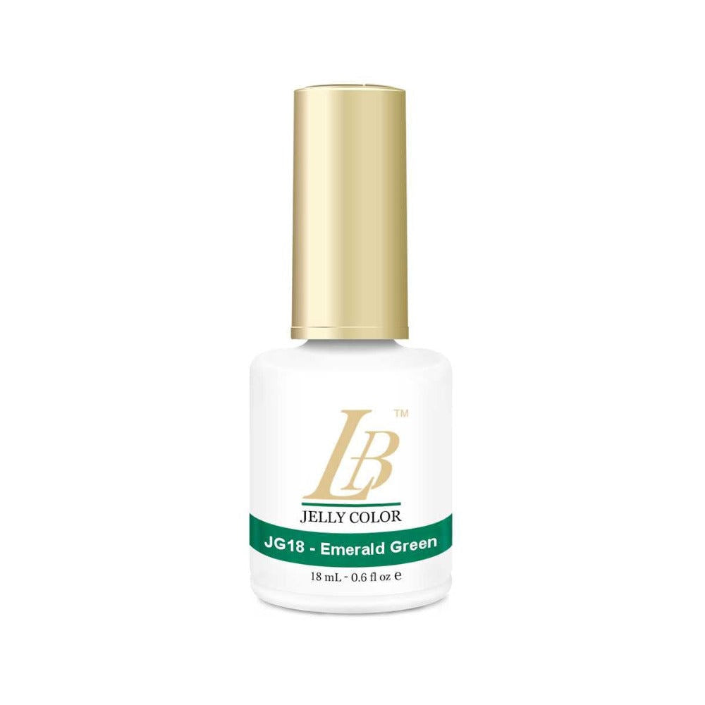 IGel Jelly Gel Polish - Emerald Green #JG18