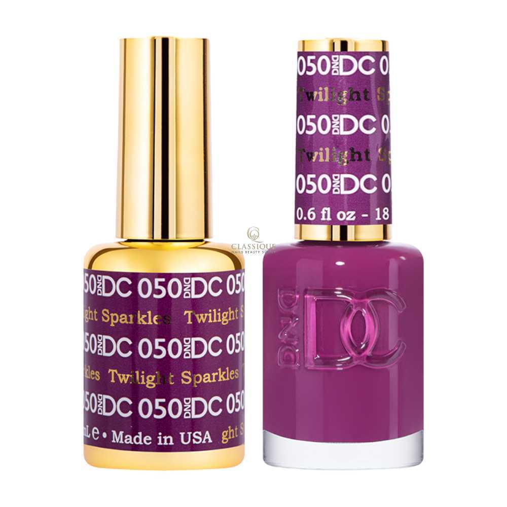 DND DC Gel & Lacquer Duo - Twilight Sparkles #050