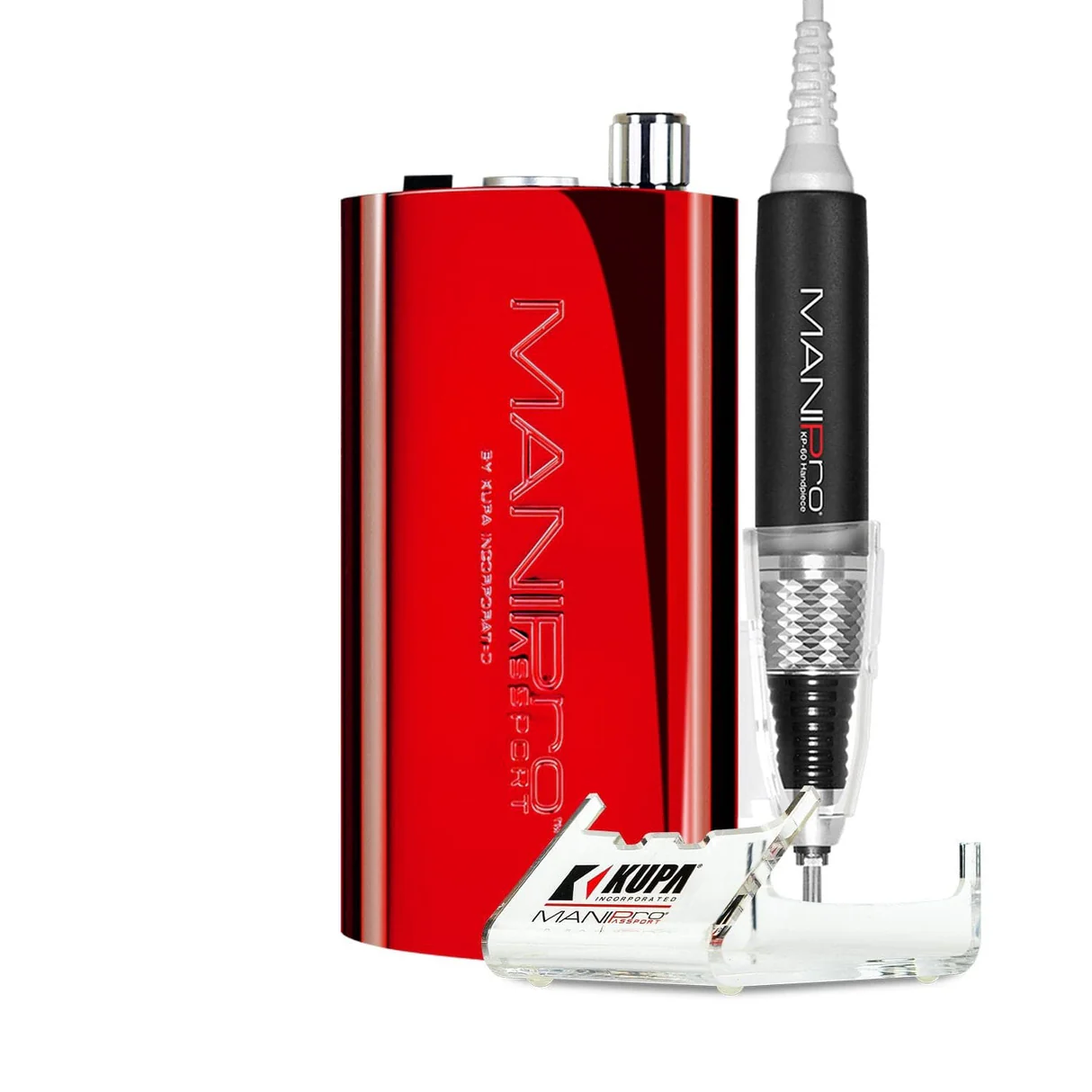 Kupa ManiPro Passport E-File Complete Set w/ KP-65 Handpiece (Cradle Not Included)