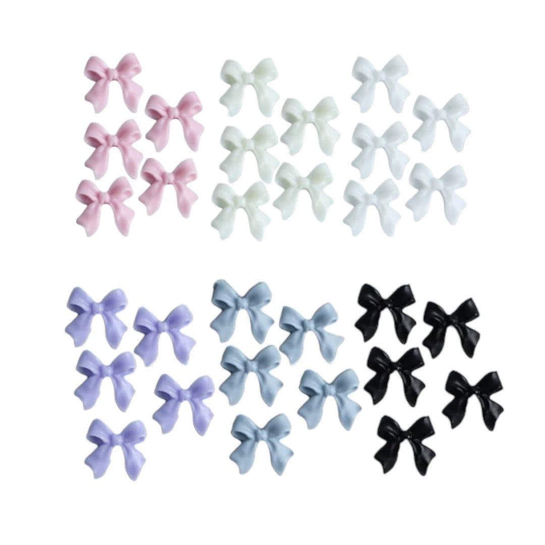 CNBS Nail Charms - Multi-Coloured Bow Set