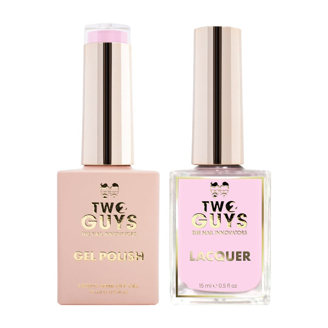2Guys Gel & Lacquer Duo #A147 So, Look What I Got (Dark Pink)