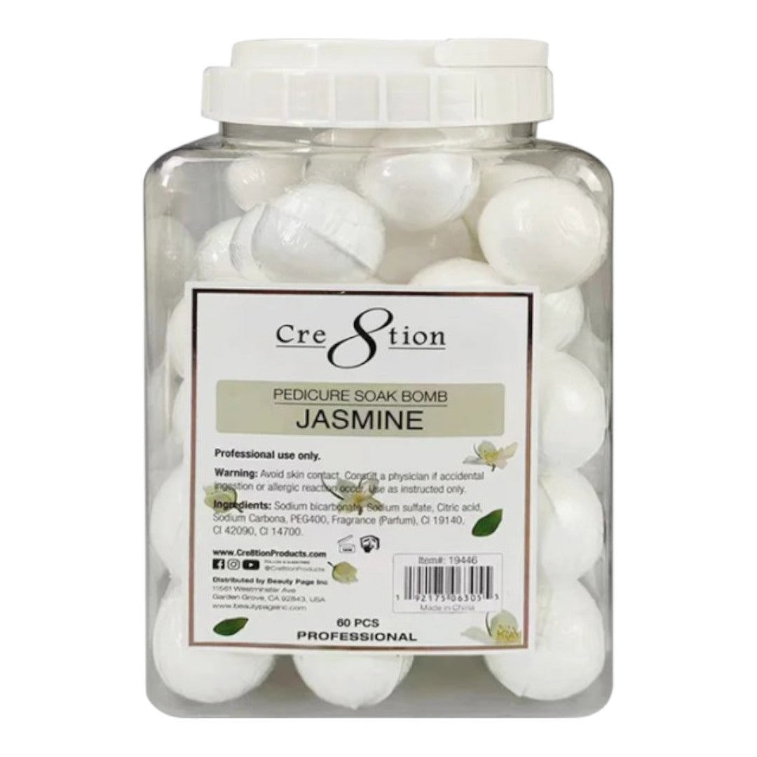 Cre8tion Pedicure Soak Bombs 60pcs