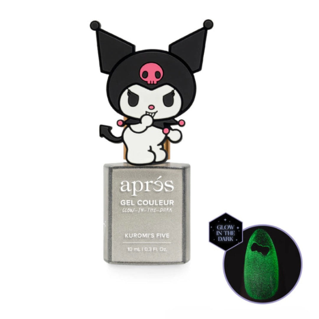 Apres Caty Eye Gel Couleur (HEMA-Free) - Kuromi's Five W/ Magnet #5KEHK106
