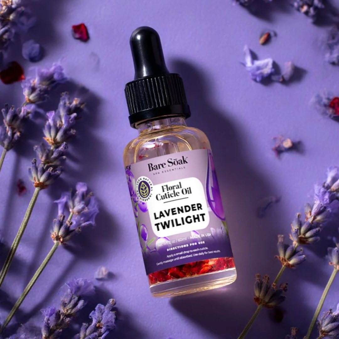 Bare Soak Floral Cuticle Oil 2Oz