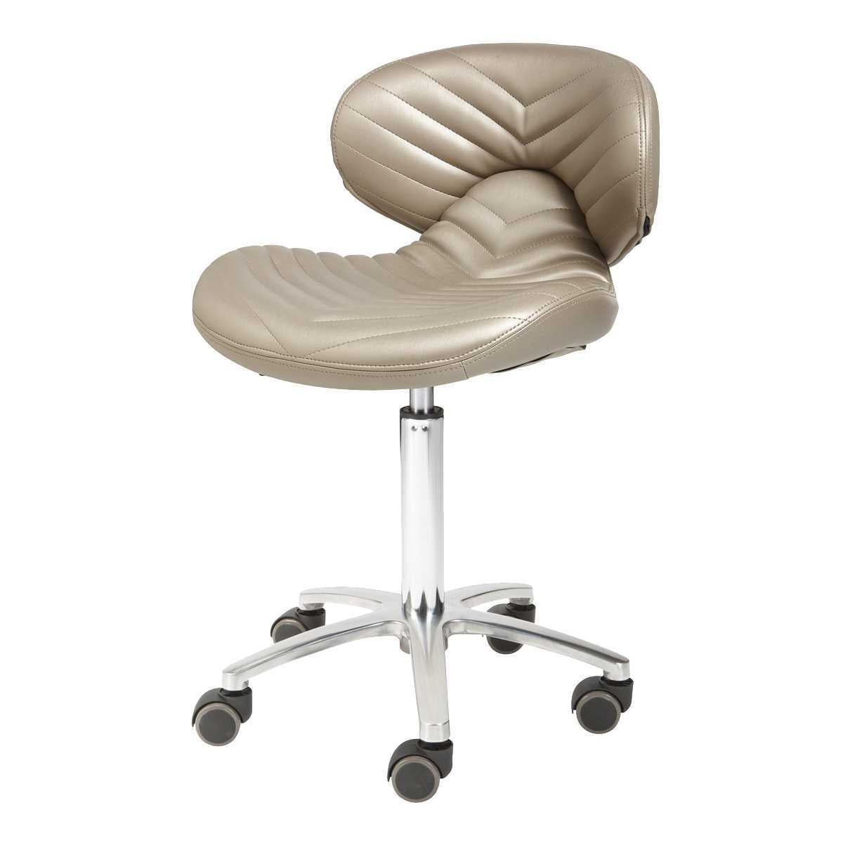 Whale Spa Chevron Technician Stool #1010H