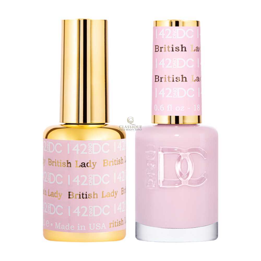 DND DC Gel & Lacquer Duo - British Lady #142
