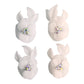 CNBS Nail Charms - 3D Handmade Acrylic White Flower 2 Varied Style 4Pcs