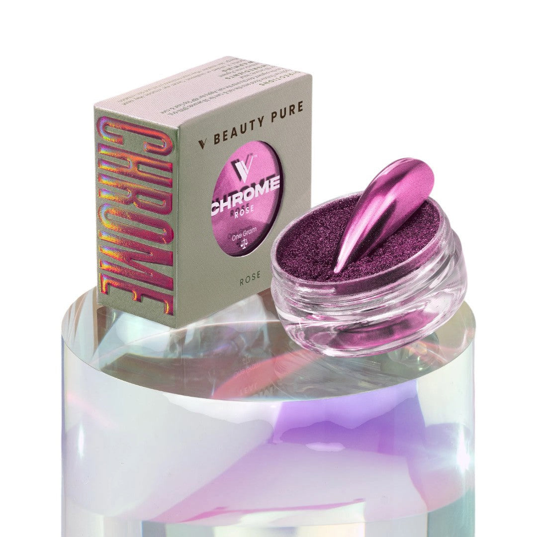 V Beauty Pure Chrome Powder - Rose