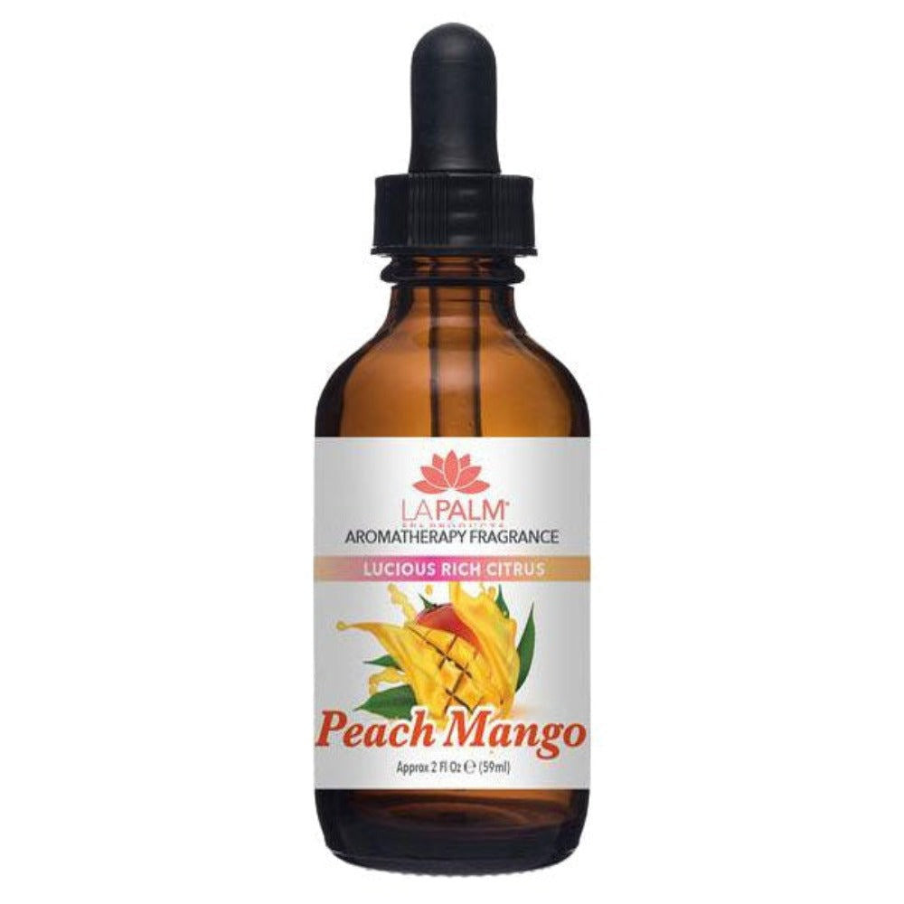 La Palm Organic Oil 2Oz Peach Mango