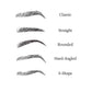 Nghia Stainless Steel Straight Blades Eyebrow Tweezer N-406