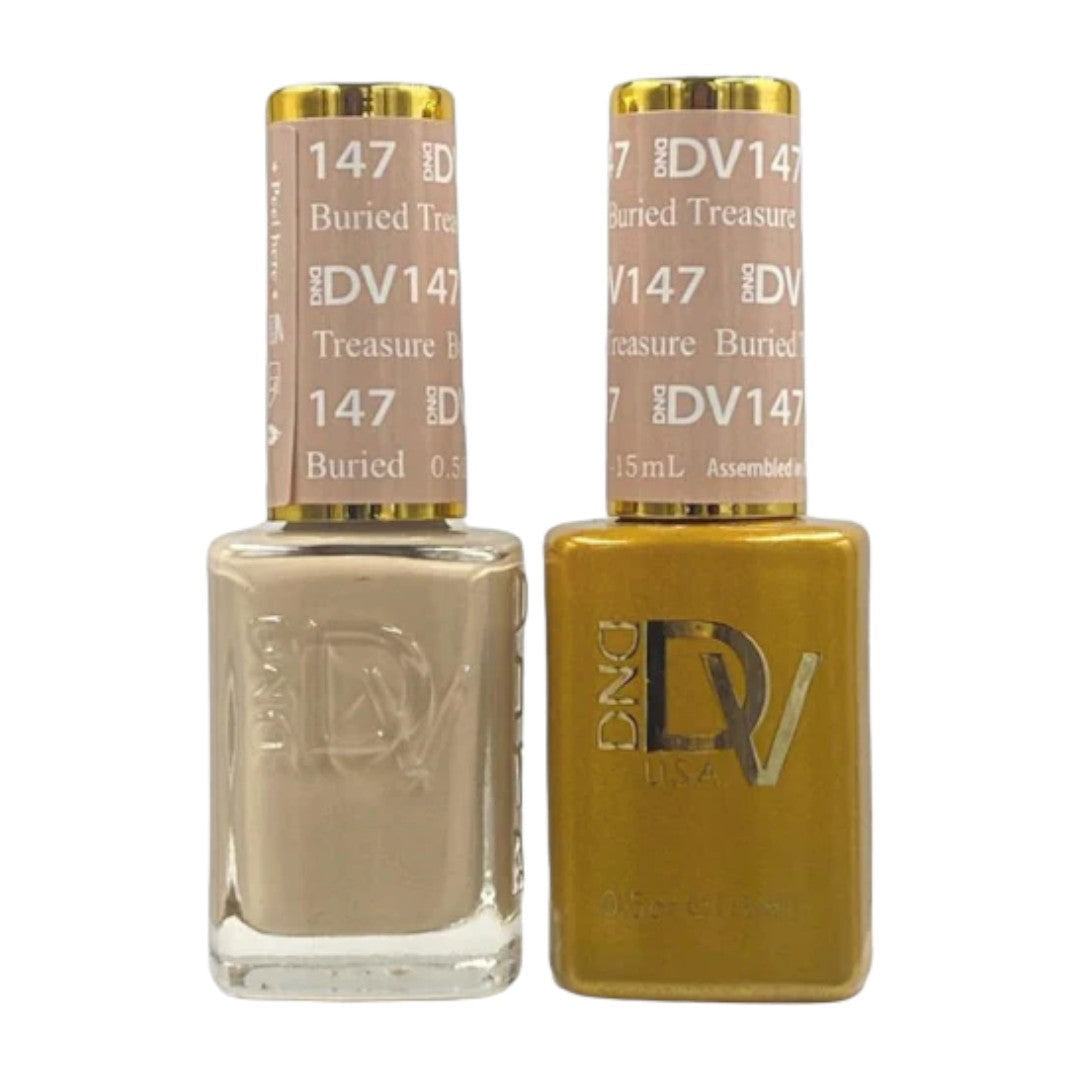 DND Diva Gel & Lacquer Duo - Buried Treasure #147