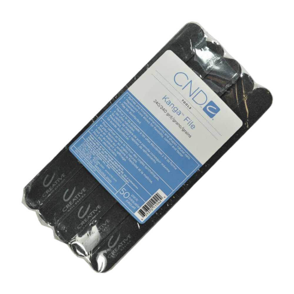 CND Nail Files - Kanga 240/240 Grit (Pack of 50)