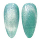 DND DC 9D Cat Eye Gel Polish - Aqua Freckles #19
