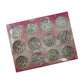 CNBS Glitter - Mixed Silver Shapes #13