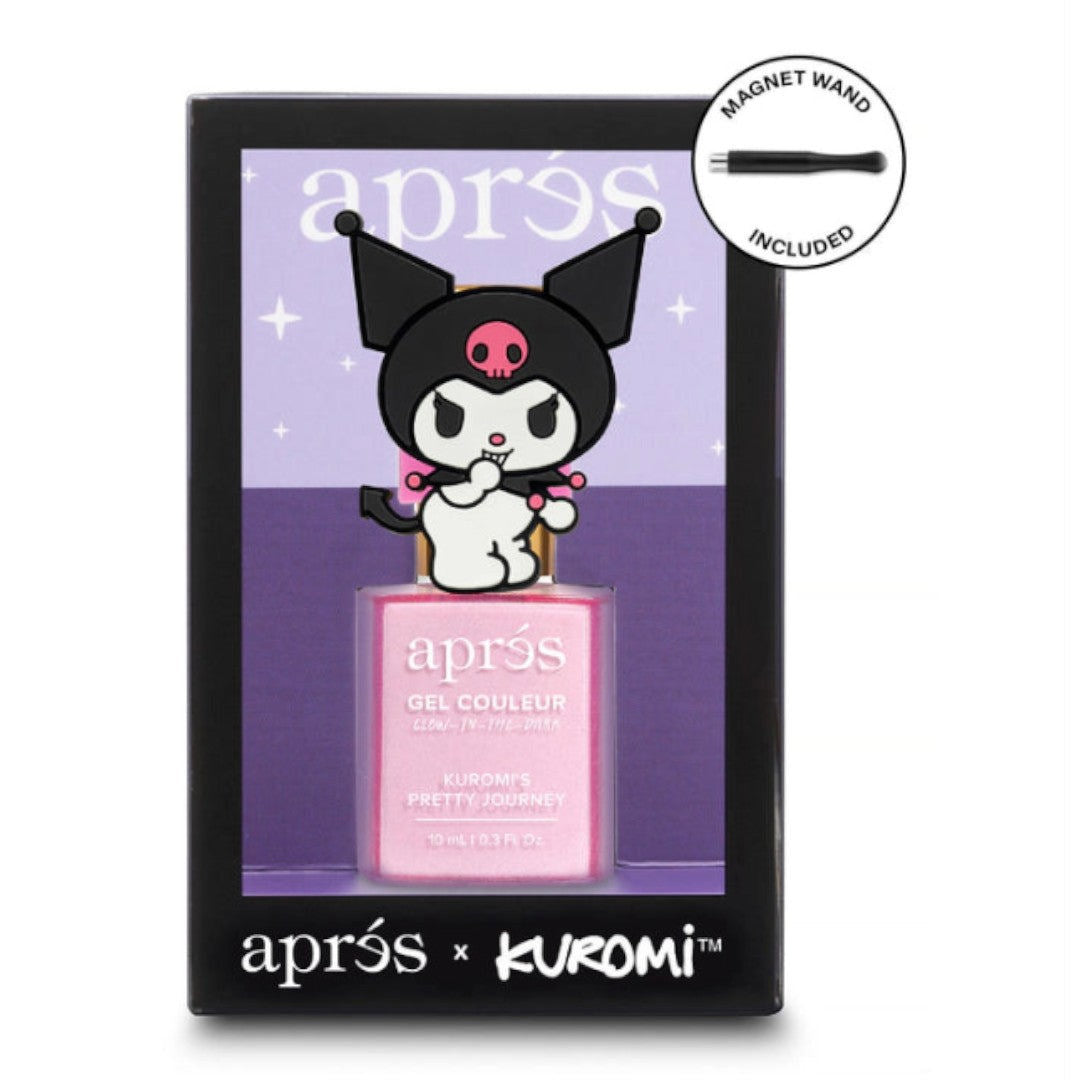 Apres Caty Eye Gel Couleur (HEMA-Free) - Kuromi's Pretty Journey W/ Magnet #5KEHK109