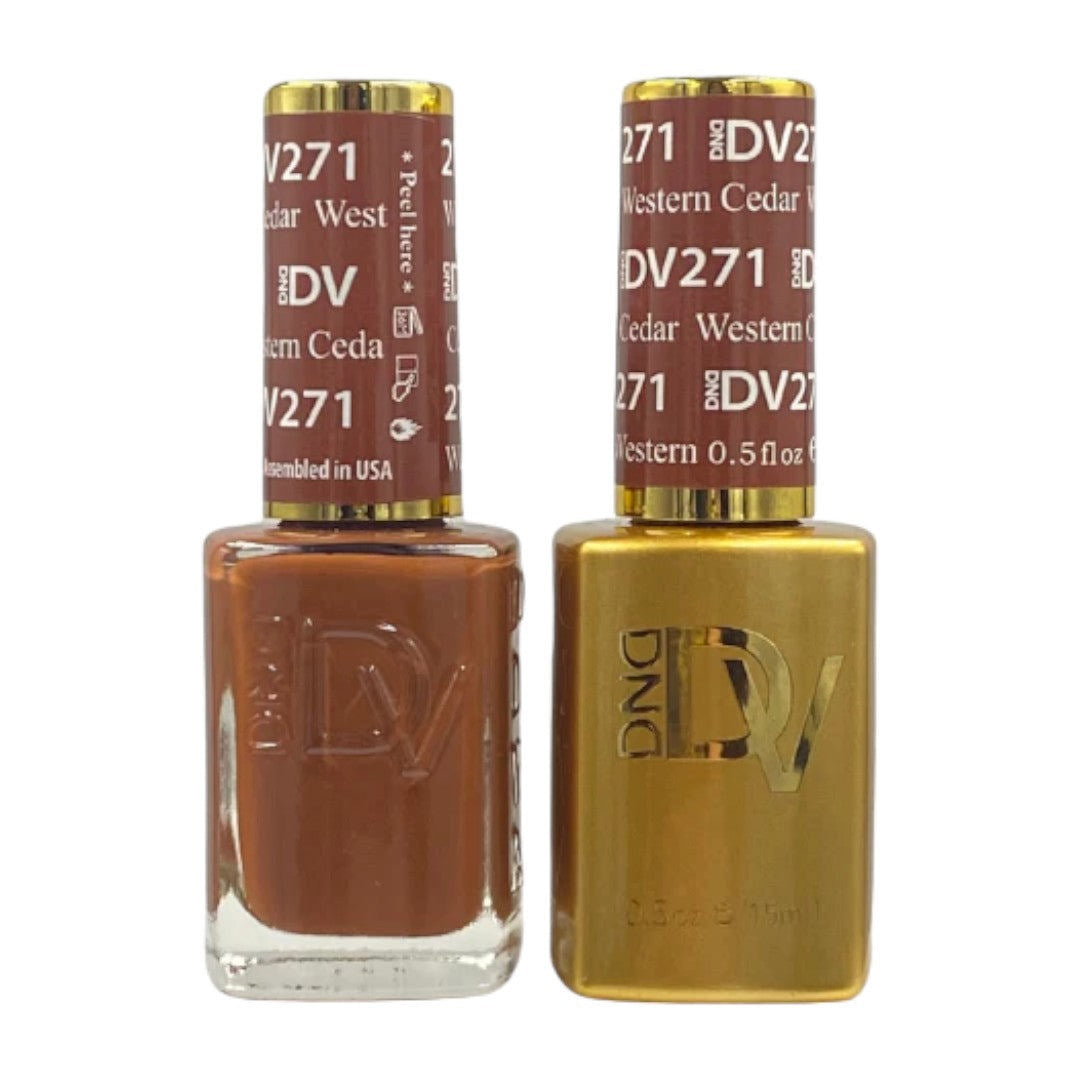 DND Diva Gel & Lacquer Duo - Western Cedar #271
