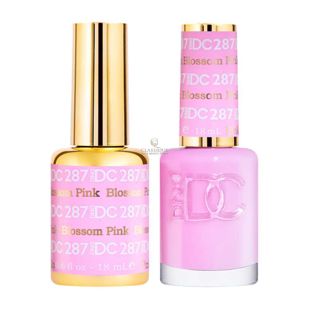 DND DC Gel & Lacquer Duo - Blossom Pink #287