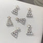 CNBS Nail Charms - Christmas Tree (5pcs)