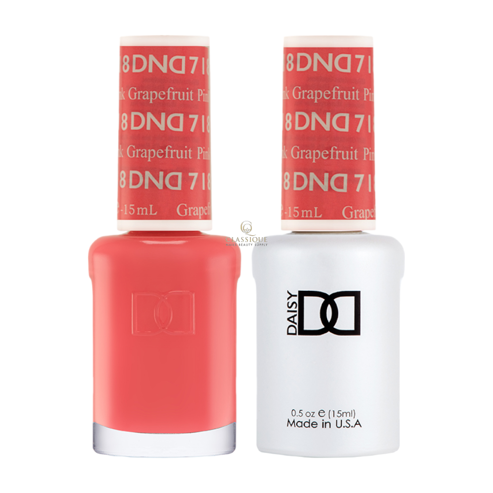DND Gel & Lacquer Duo - Pink Grapefruit #718