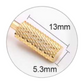 SP Nail Drill Bits - Large Barrel Carbide HM Medium Grit 3/32 Gold