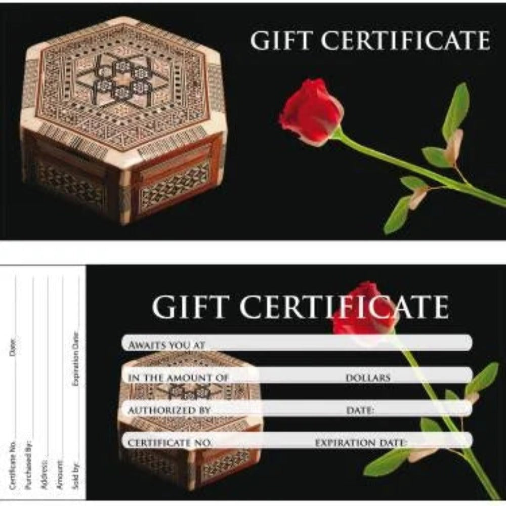 Gift Certificate #GC103
