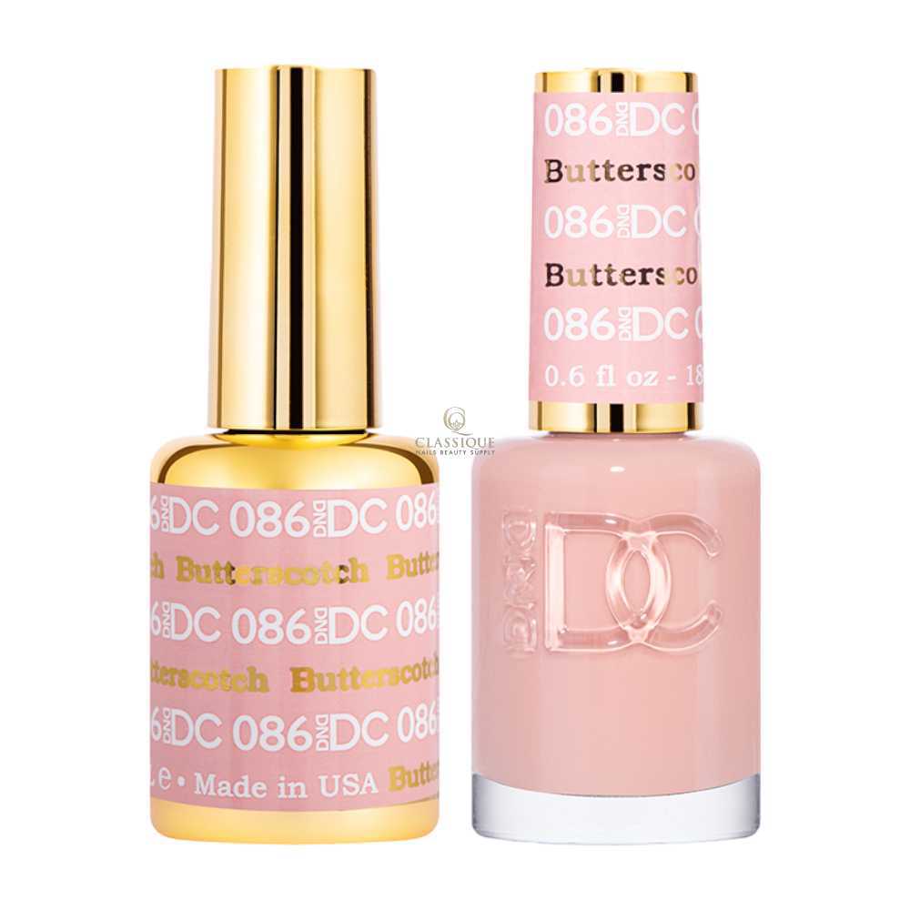DND DC Gel & Lacquer Duo - Butterscotch #086