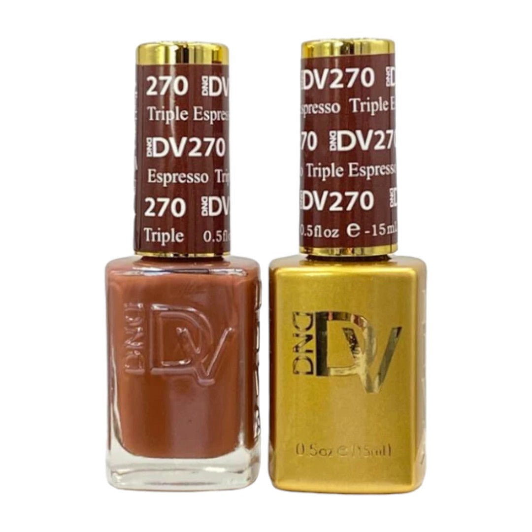 DND Diva Gel & Lacquer Duo - Triple Espresso #270