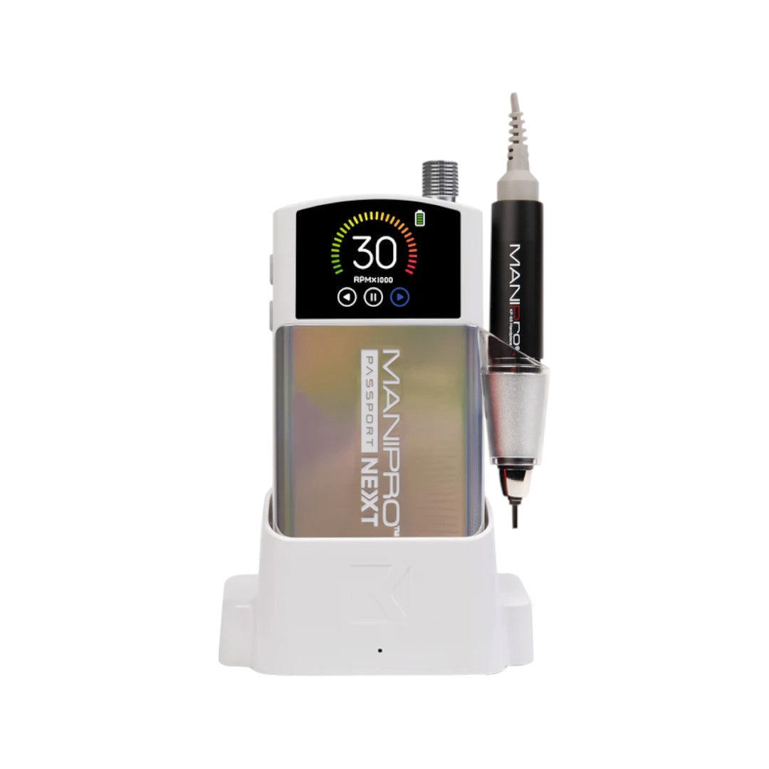 Kupa Manipro Passport Next Complete W/ KP-65 Handpiece - White W/ Unicorn Jacket