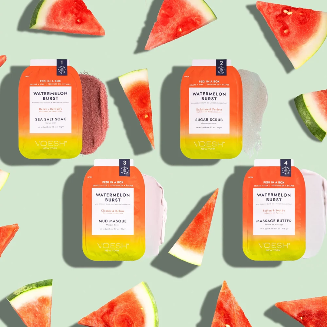 Voesh 4In1 Pedi In A Box - Watermelon Burst #VPC208WTR