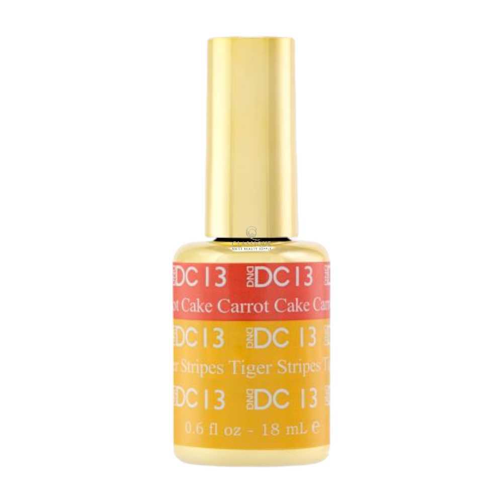 DND DC Mood Change Gel Polish - Carrot Cake Tiger Stripes #13