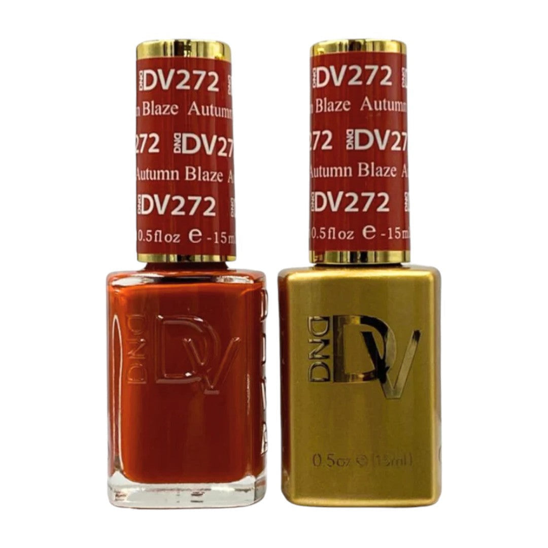 DND Diva Gel & Lacquer Duo - Autumn Blaze #272