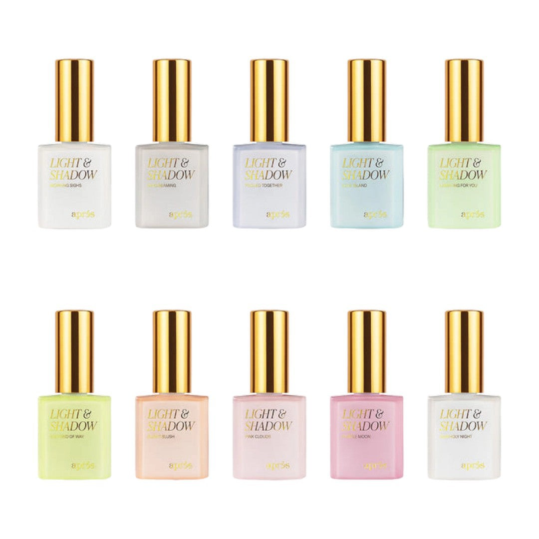 Apres Gel Couleur - Light & Shadow Sheer Collection - Summer 10Pcs