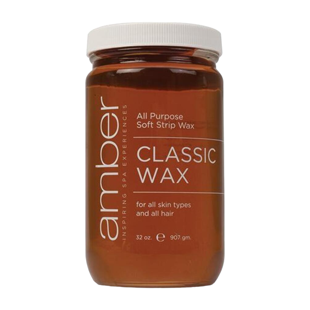Amber Classic Wax Jar 32Oz