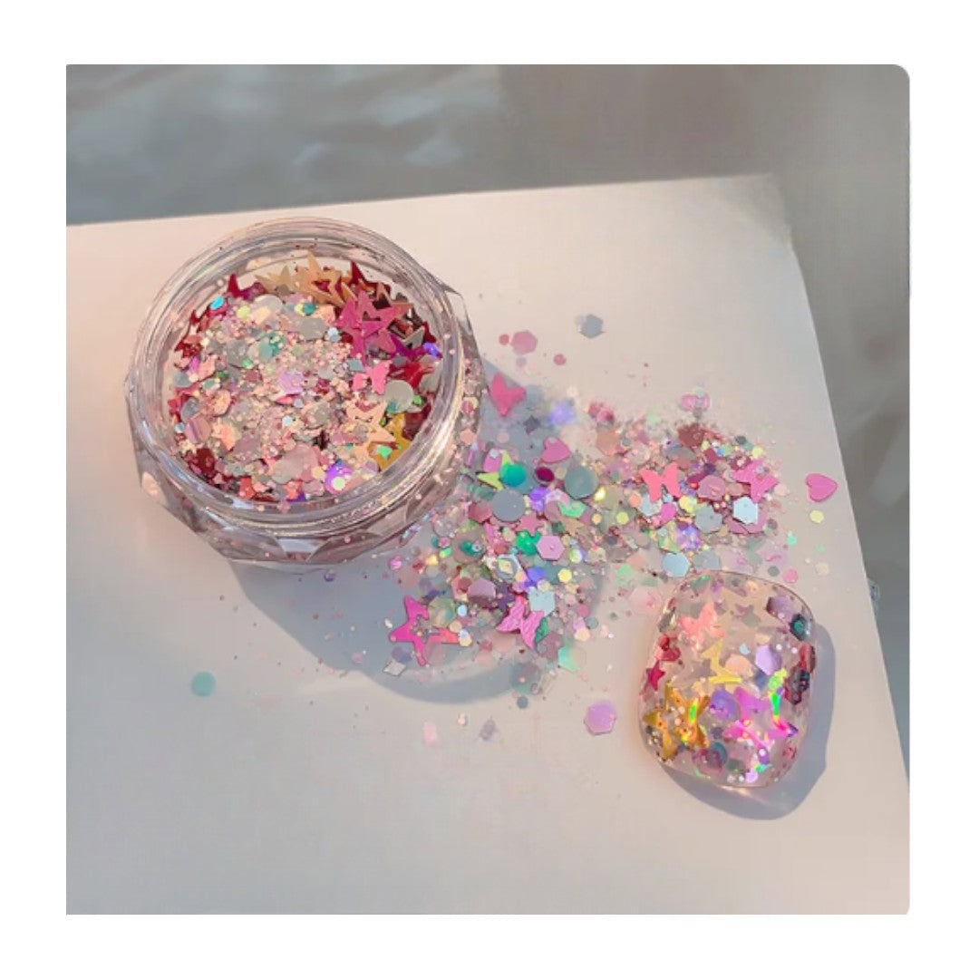 CNBS Glitter - Dreamy Mixed Shapes