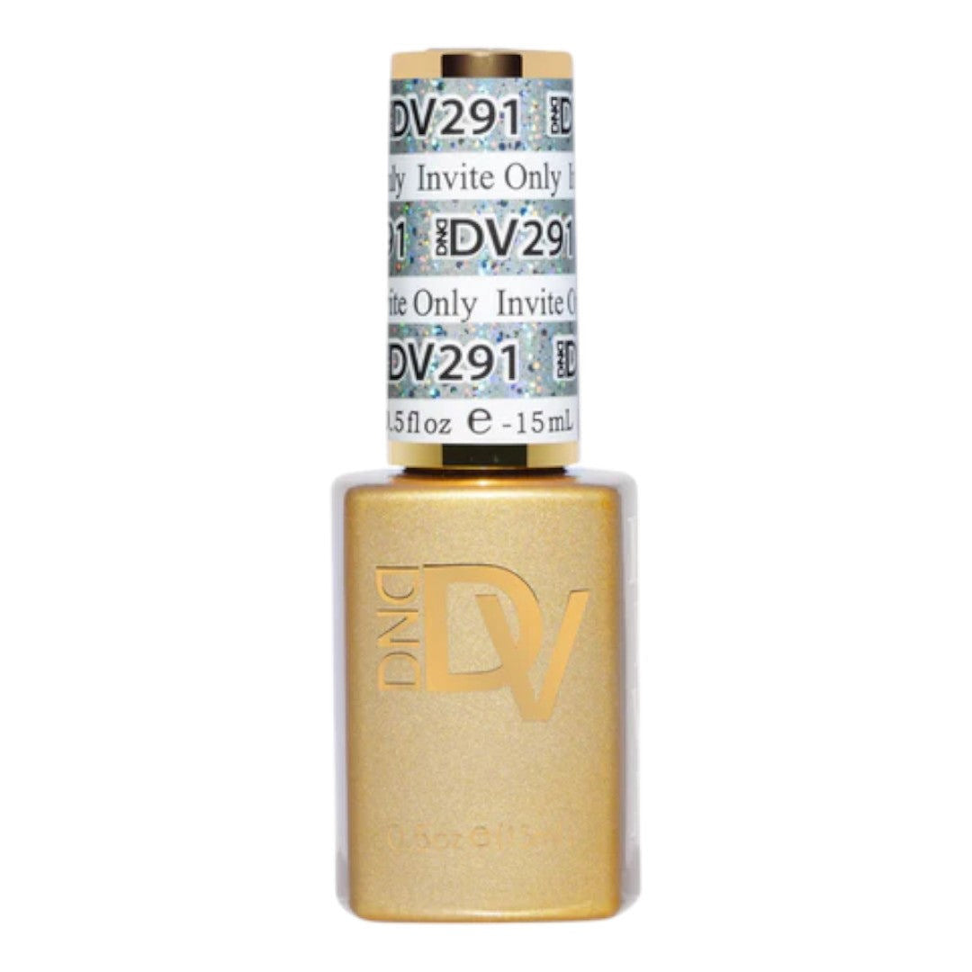 DND Diva Platinum Gel Polish - Invite Only #291