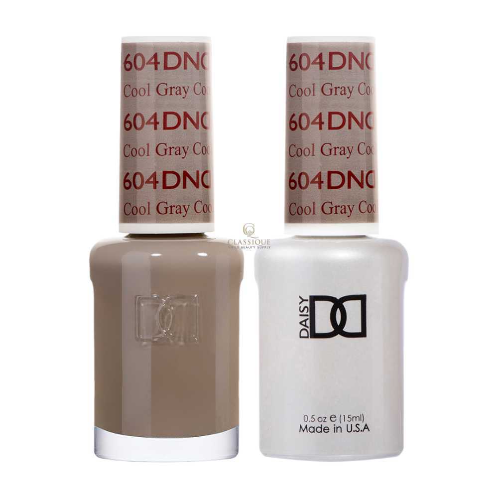 DND Gel & Lacquer Duo - Cool Gray #604