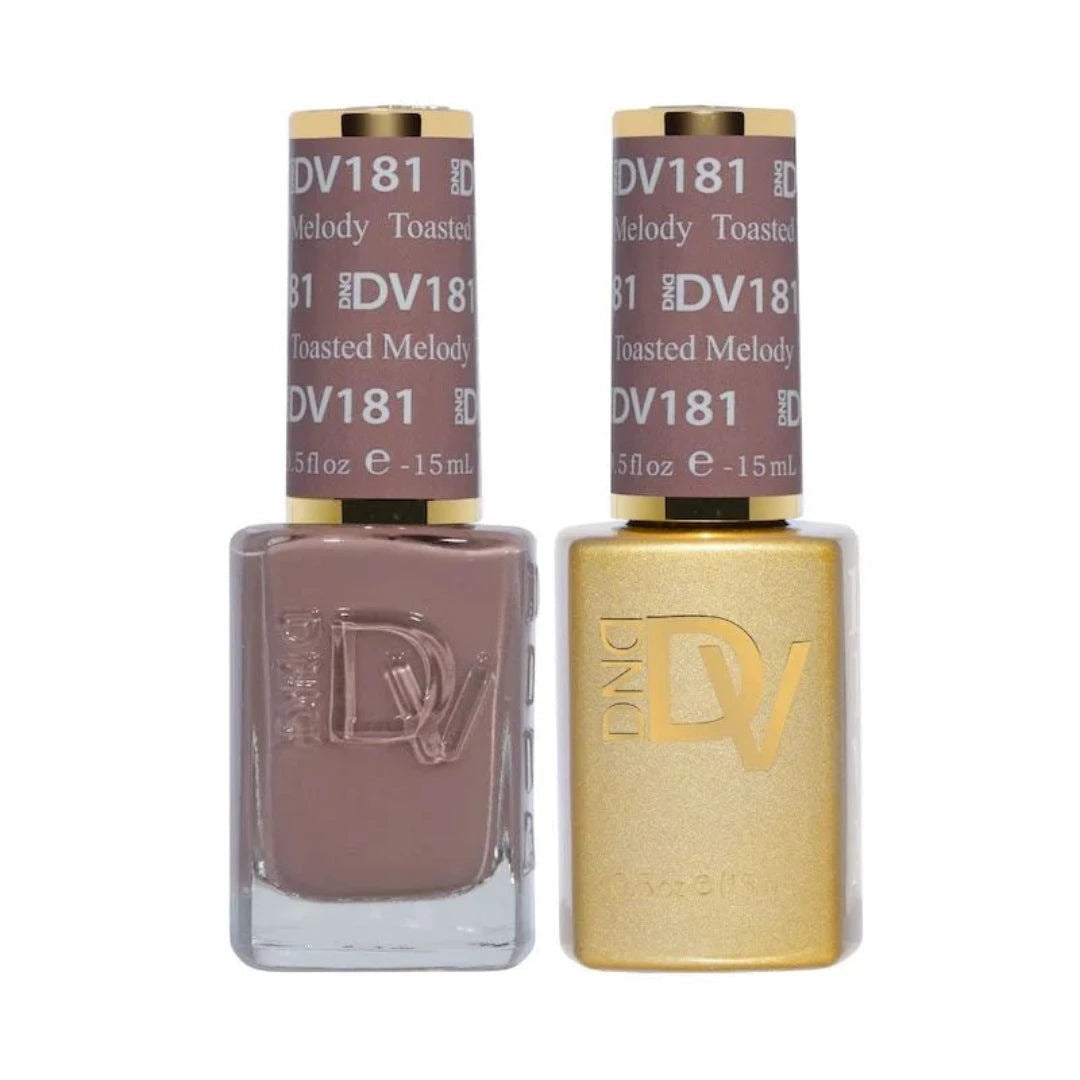 DND Diva Gel & Lacquer Duo - Toasted Melody #181