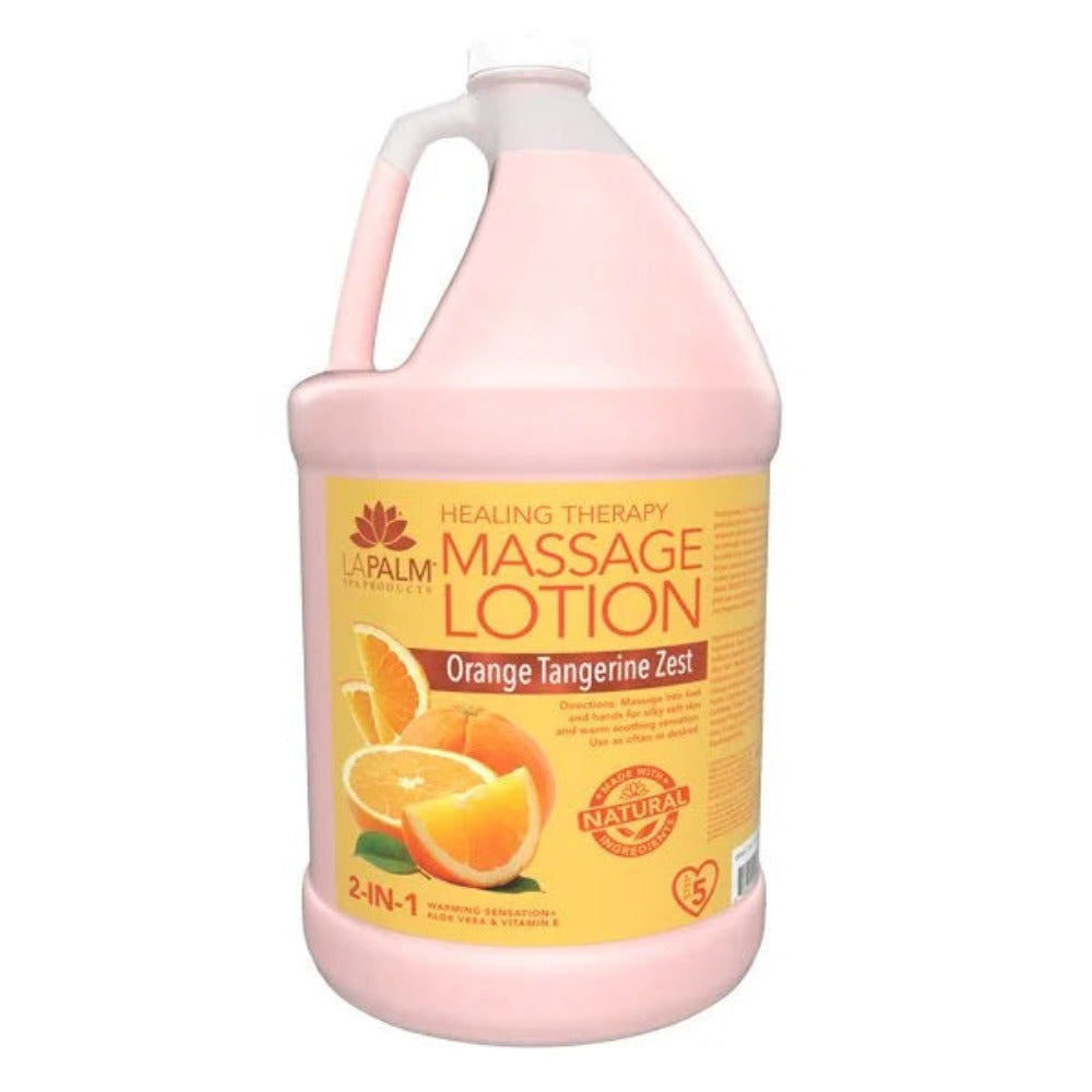 La Palm Healing Therapy Lotion - Orange Tangerine Zest 1Gal