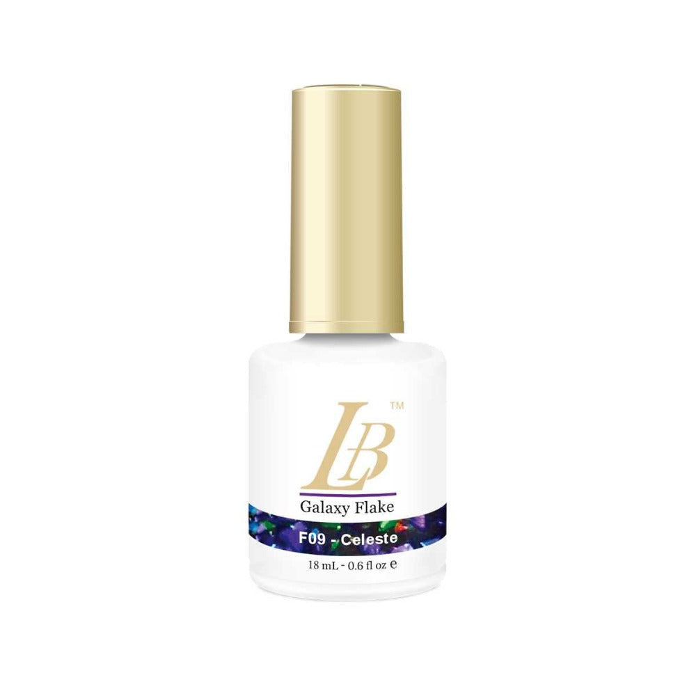 IGel Galaxy Flake Gel Polish - Celeste #FG09