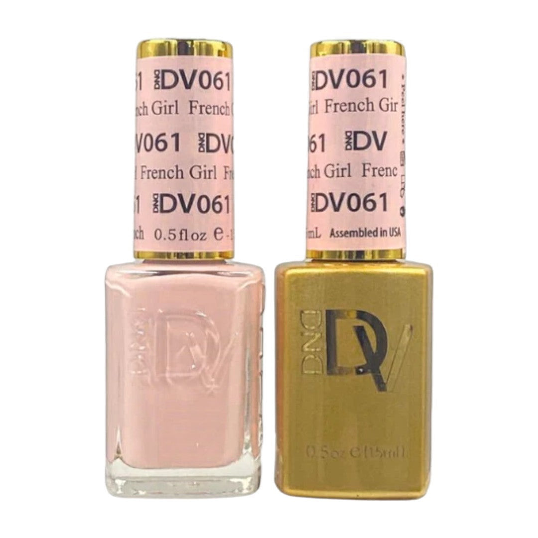 DND Diva Gel & Lacquer Duo - French Girl #061