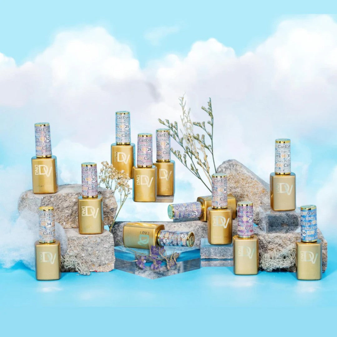 DND Diva 9D Cat Eye Gel Polish #25-36 Daydream Collection