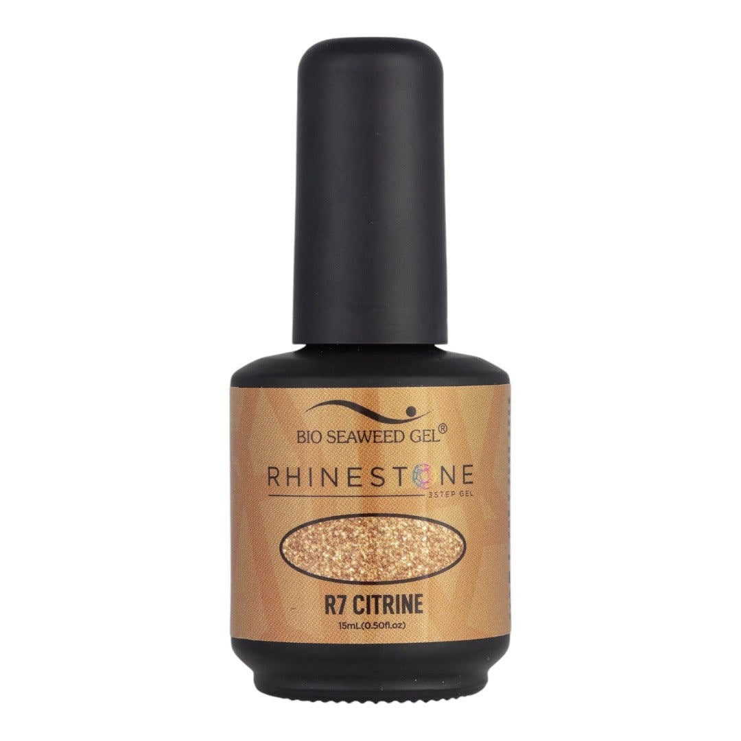 Bio Seaweed Gel Rhinestone #R7 Citrine