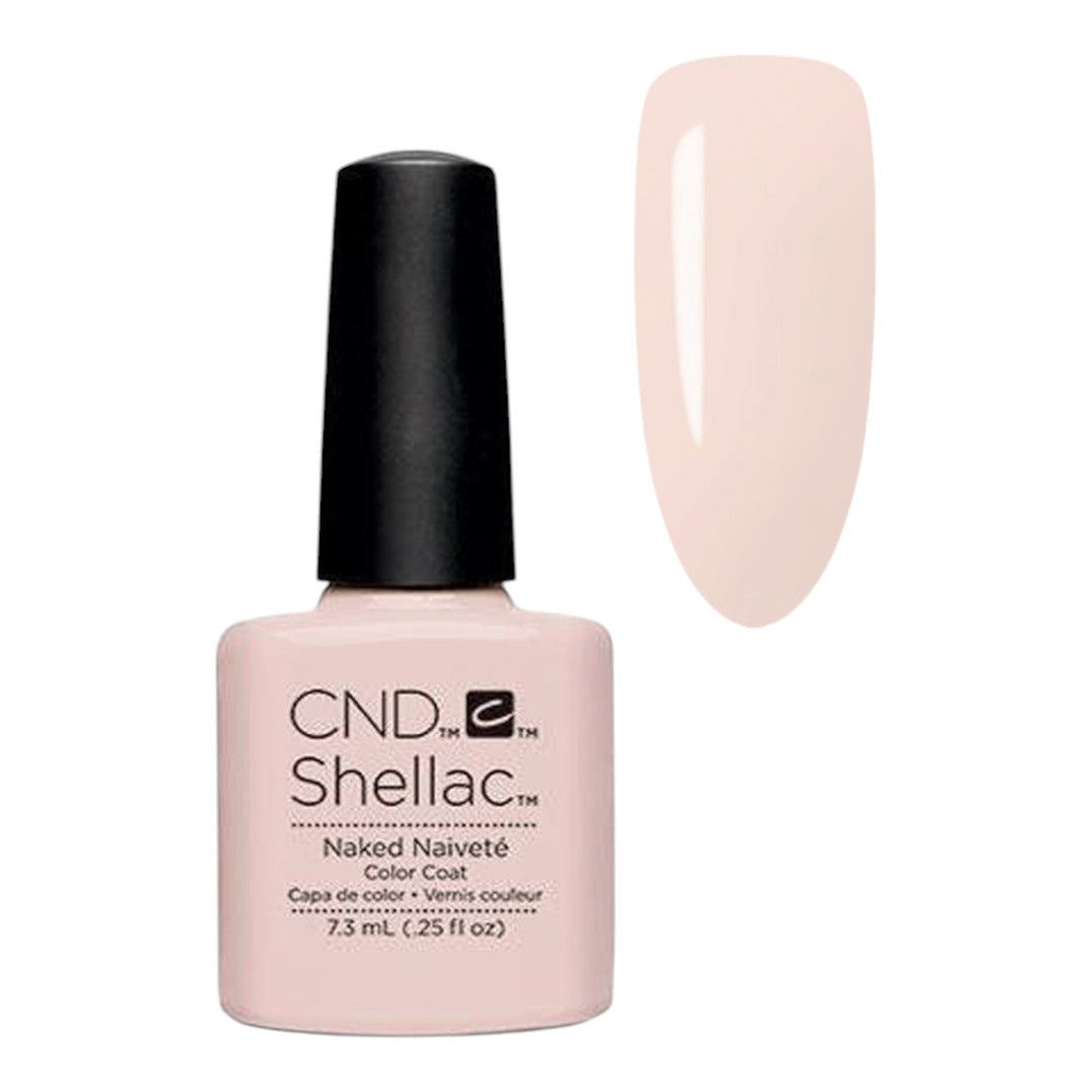 CND Shellac 0.25Oz - Naked Naivete