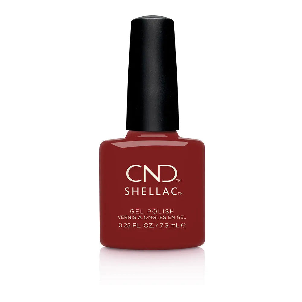 CND Shellac 0.25Oz - Bordeaux Babe