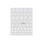 CNBS Nail Stickers - Ombre Hearts #JO2083
