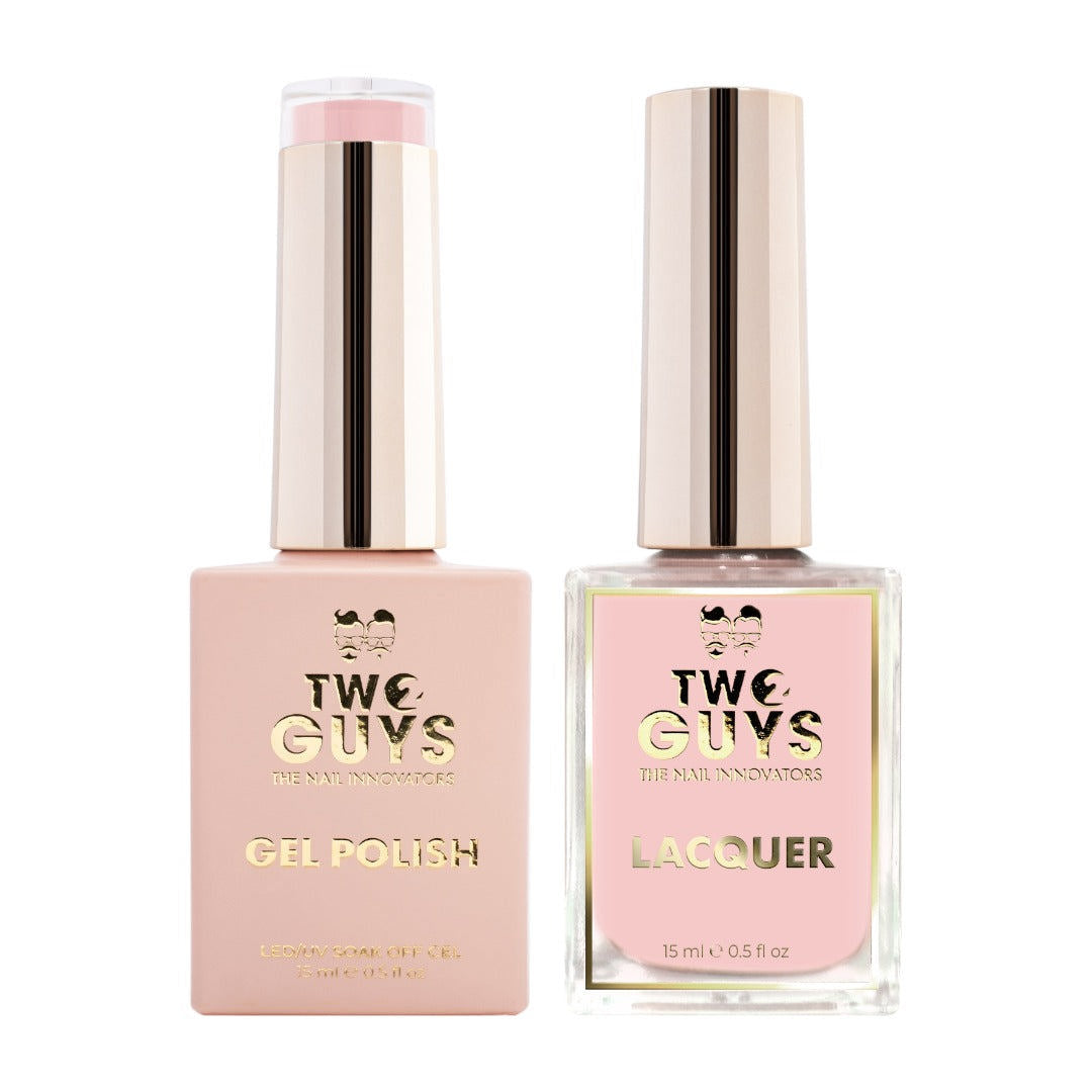 2Guys Gel & Lacquer Duo #A151 Let's Get Naked (Sheer)