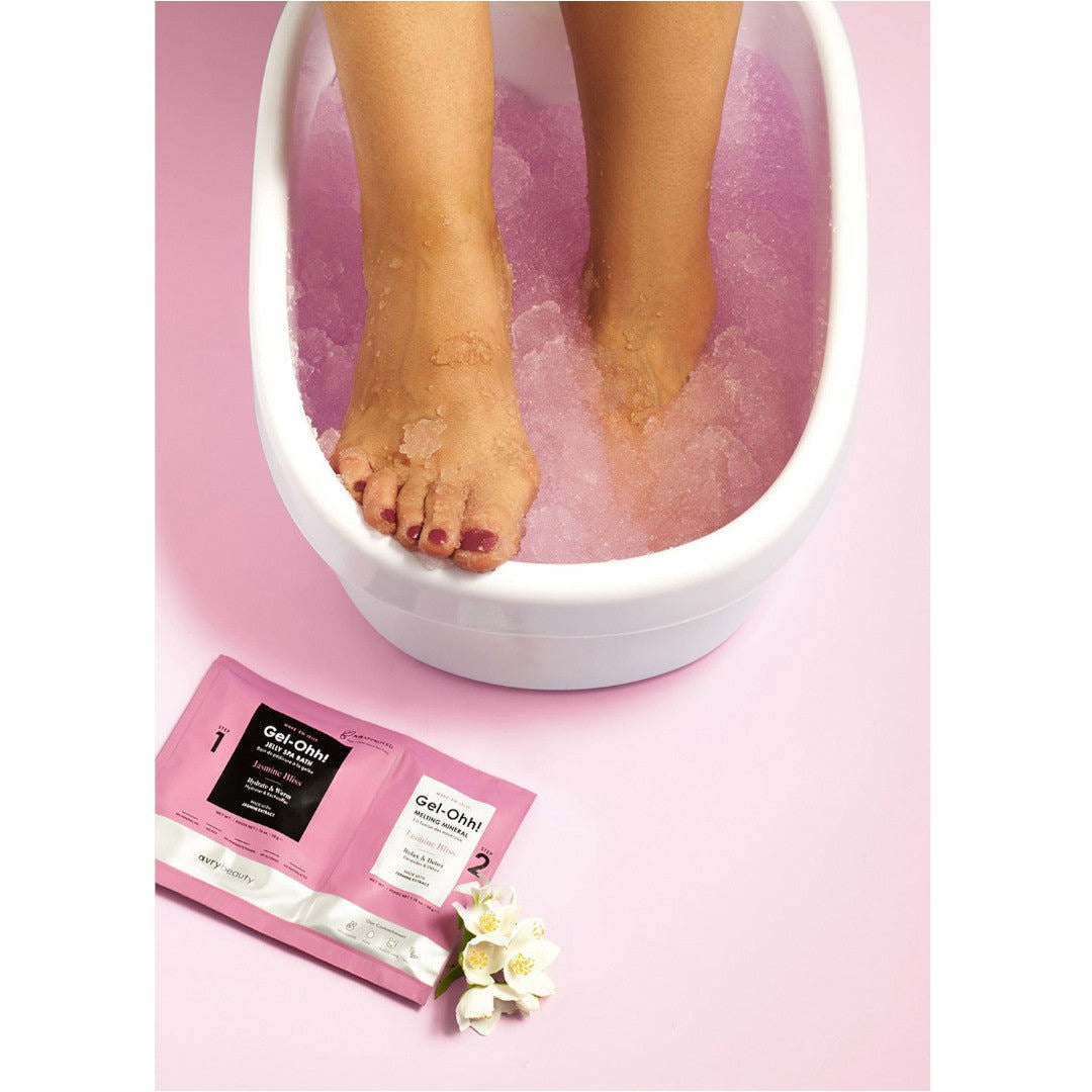 Gel-Ohh Jelly Spa Pedi Bath - Jasmine #AJ001JSM