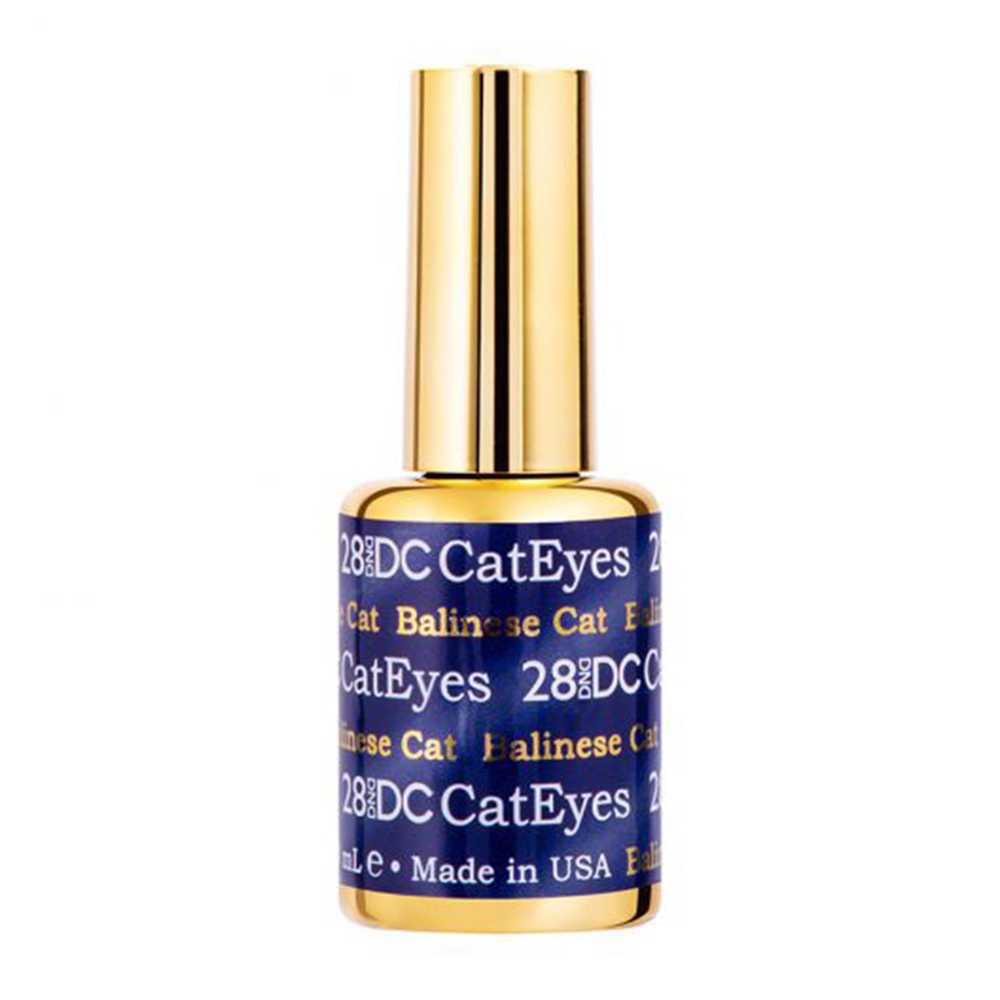 DND DC Cat Eye Gel Polish - Balinese Cat #28